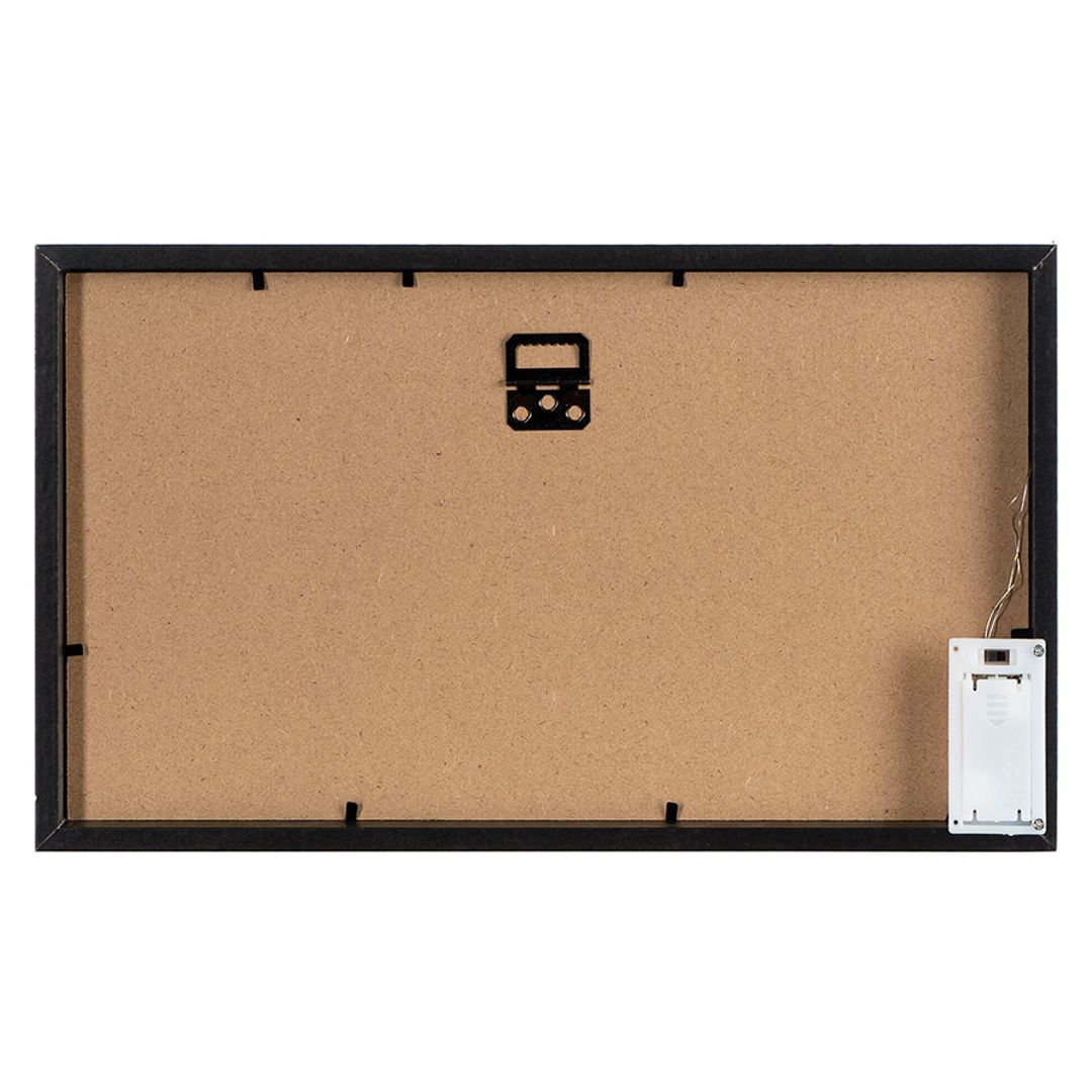 Рамка для фотографий с подсветкой Everyday (22х38 см, черная) Рамка для фотографий с подсветкой Everyday (22х38 см, черная)