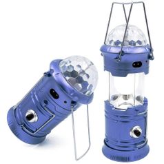 Кемпинговый фонарь-светильник с диско-шаром Camping Lantern