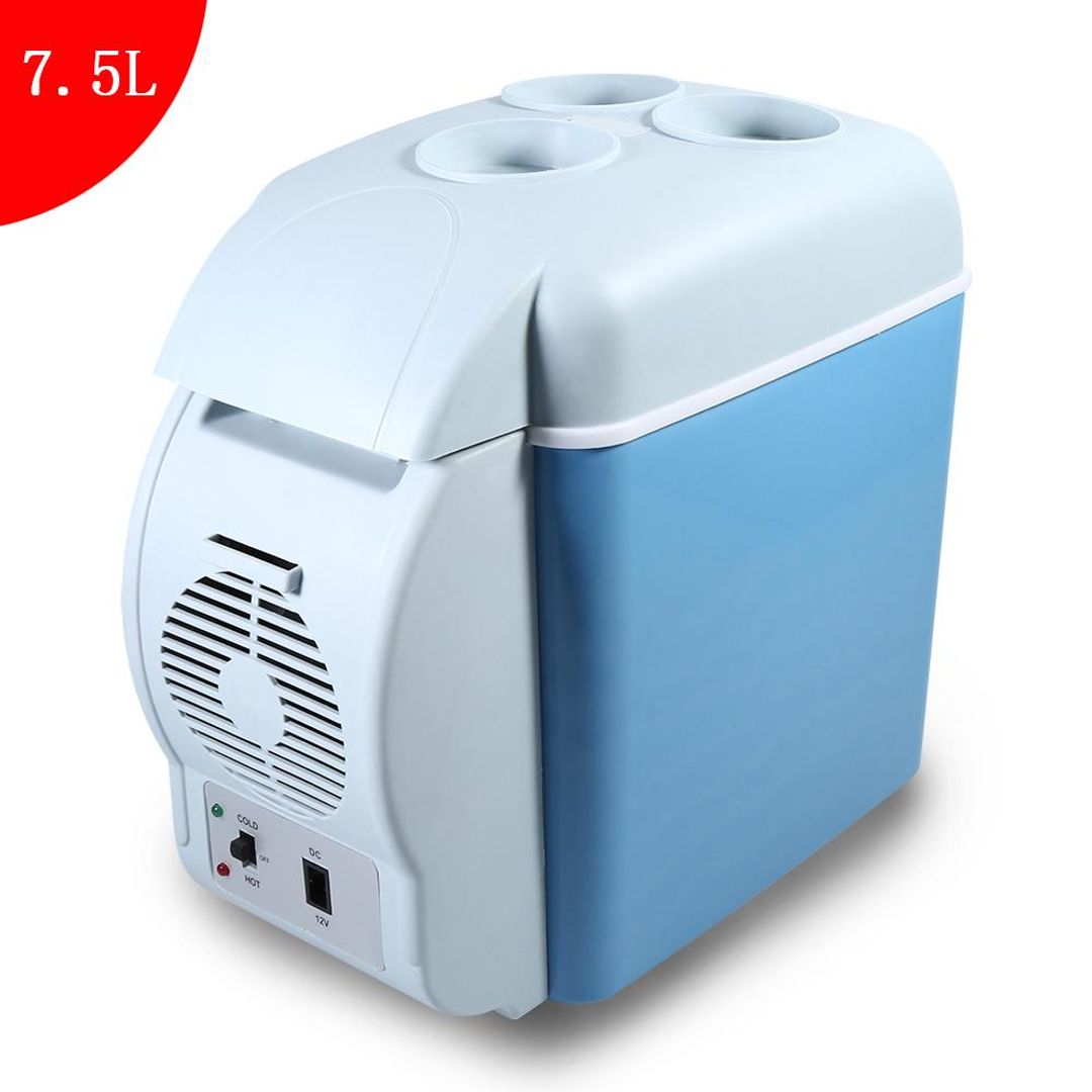 Холодильник с функцией подогрева для авто (7,5 л, 12В)