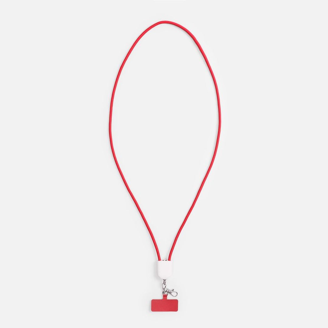 Кабель-ланьярд energyFlex Pro (красный) Кабель-ланьярд energyFlex Pro (красный)