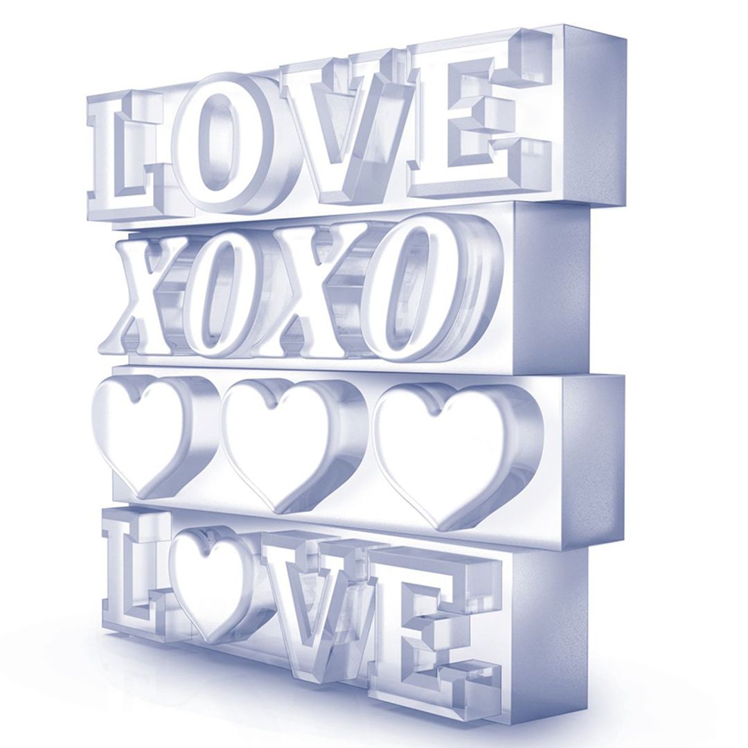 Форма для льда Love