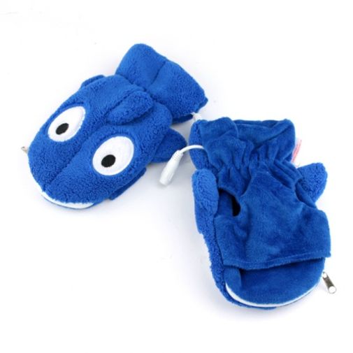 Перчатки с подогревом от USB Синяя рыбка