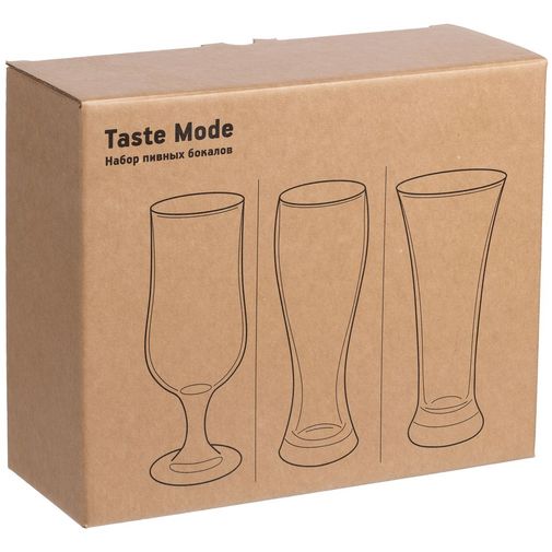 Набор пивных бокалов Taste Mode Набор пивных бокалов Taste Mode