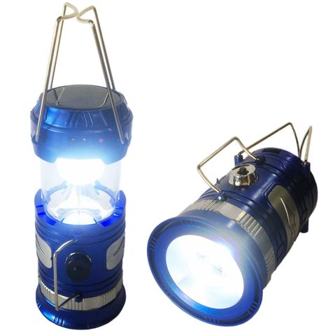 Кемпинговый фонарь-светильник с солнечной батареей Camping Lantern