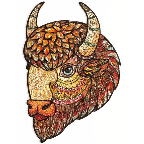 Деревянный пазл Puzzlewood Американский бизон