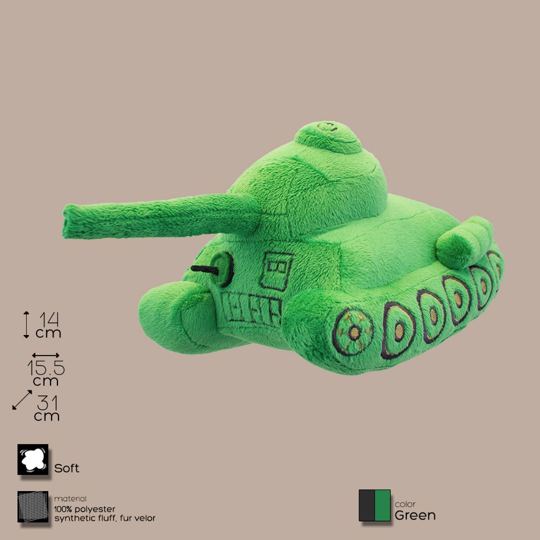 Мягкая игрушка Танк Т-34 World of Tanks (маленький) купить по цене 1 490  руб. в интернет-магазине Мистер Гик