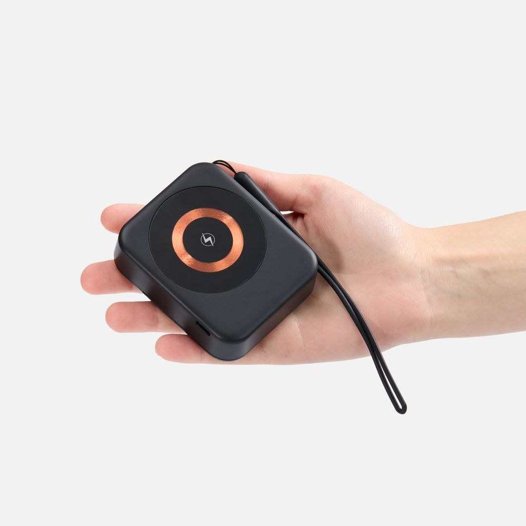 Набор для ухода за гаджетами с беспроводной зарядкой Rules (черный)