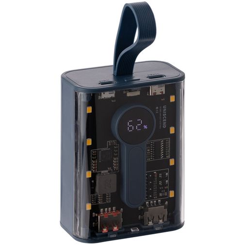 Аккумулятор c быстрой зарядкой Trellis Quick 10000 мАч (Синий) Аккумулятор c быстрой зарядкой Trellis Quick 10000 мАч (Синий)