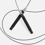 Скоростная скакалка Profi Comfi (черный)