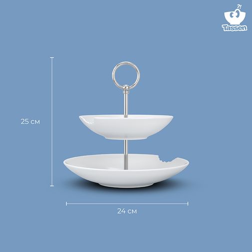 Этажерка Tassen with bite Этажерка Tassen with bite