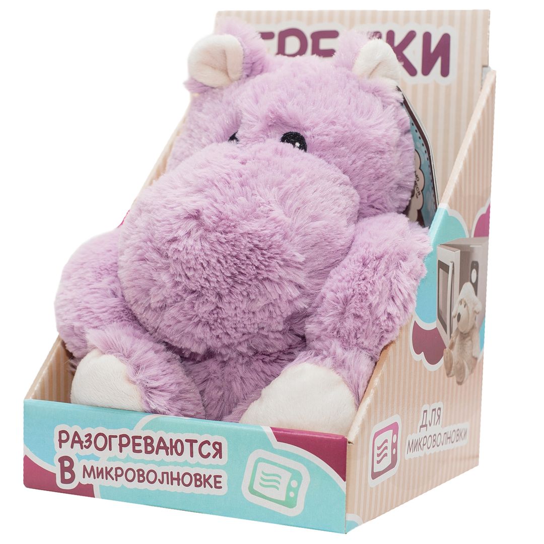 Игрушка-грелка Бегемотик