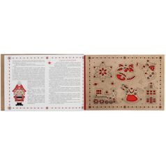 Новогодняя книга Щелкунчик с подвесками