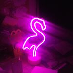 Неоновый светильник Фламинго Отзыв
