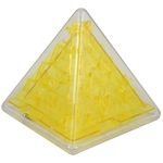 Головоломка Лабиринт Пирамида (Желтый)
