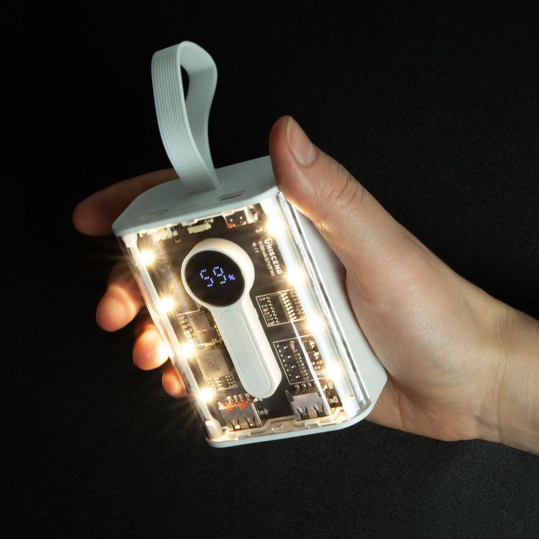 Аккумулятор c быстрой зарядкой Trellis Quick 10000 мАч (Белый)