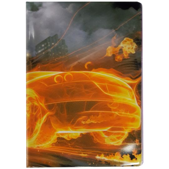                                      Обложка для паспорта Огненная машина