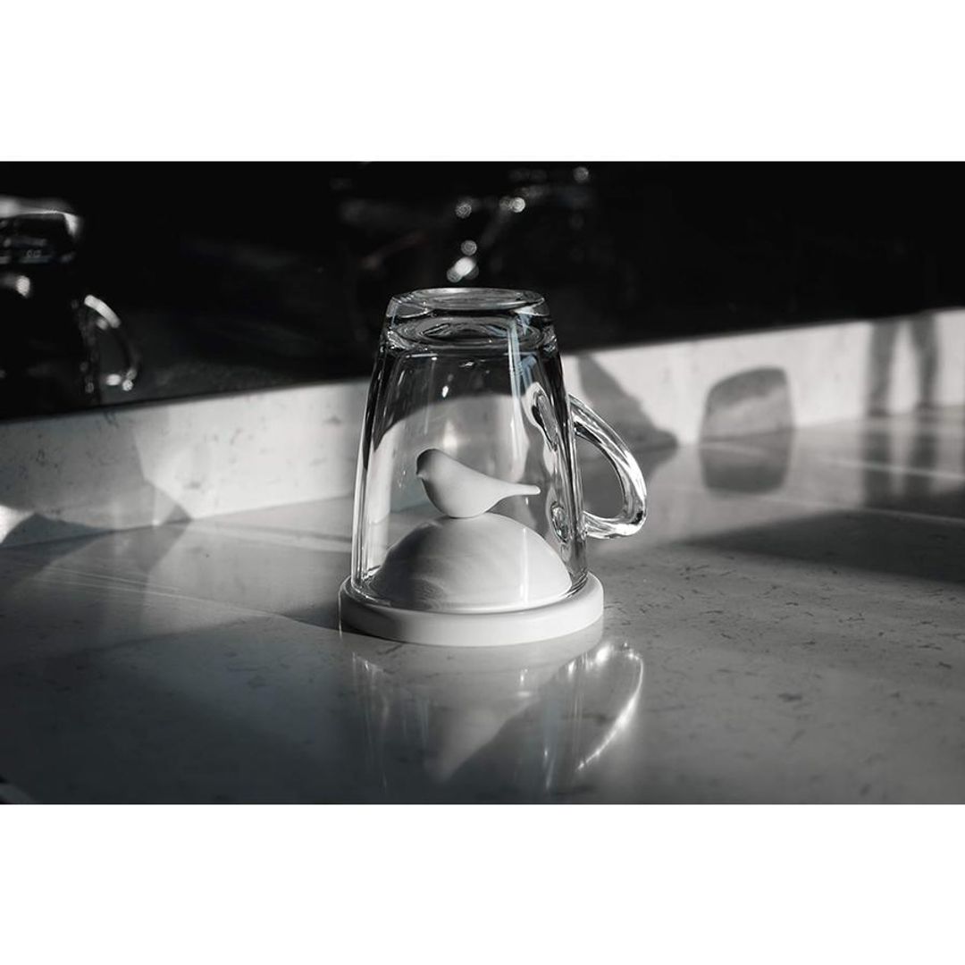 Чашка с крышкой Sparrow (Белый)