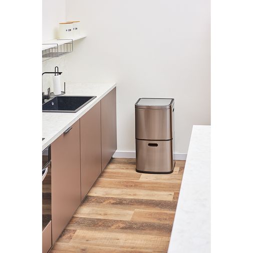 Контейнер мусорный с 2-мя отделениями Smart Bin сенсорный (60 л)