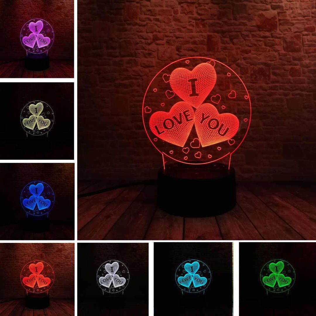 3D Лампа I Love You 3D Лампа I Love You