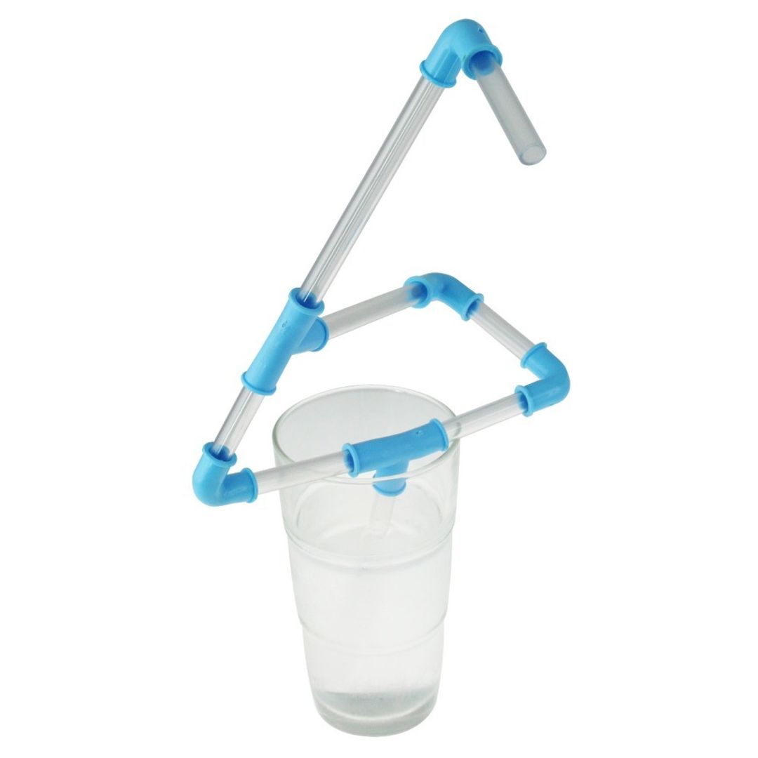 Трубопровод для напитков (Голубой) В собранном виде