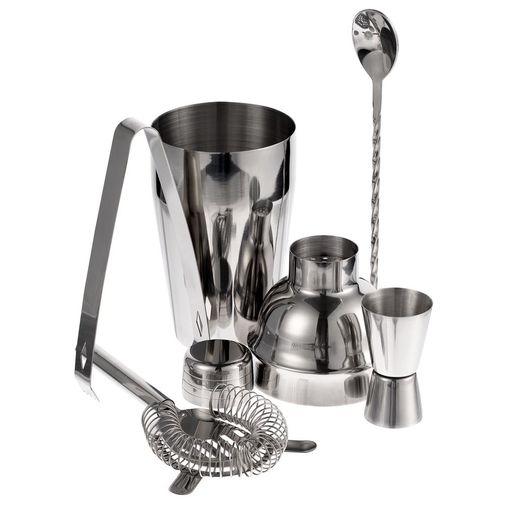 Набор для приготовления коктейлей Troubleshooter (Серебристый) Набор для приготовления коктейлей Troubleshooter (Серебристый)