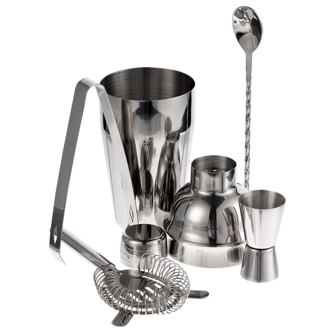 Набор для приготовления коктейлей Troubleshooter (Серебристый) Набор для приготовления коктейлей Troubleshooter (Серебристый)
