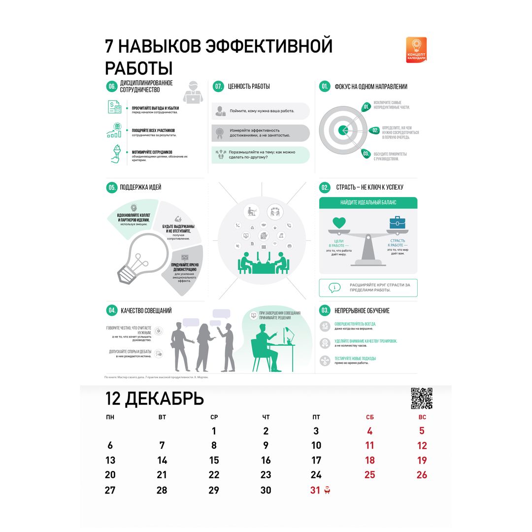 Концепт-календарь Мета-навыки 2021