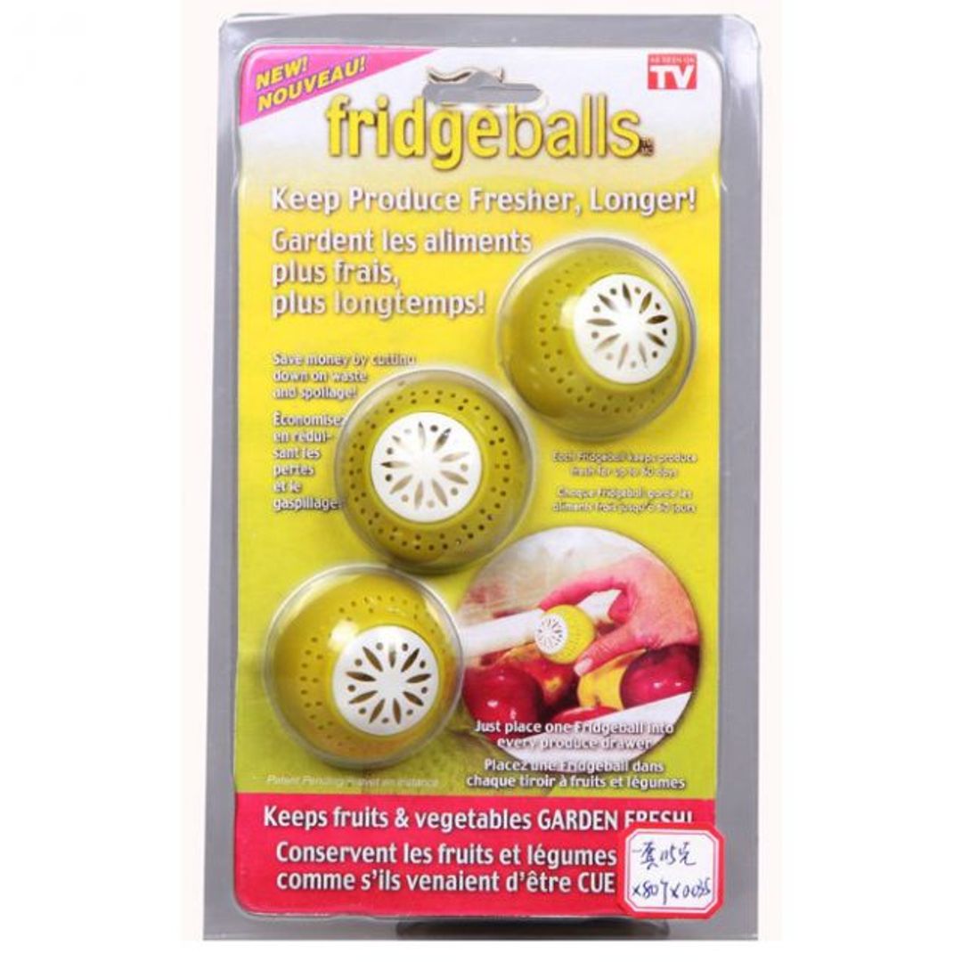 Поглотители запахов в холодильнике Fridge Balls Поглотители запахов в холодильнике Fridge Balls