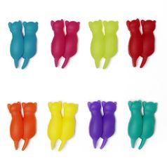 Маркеры для бокалов Rainbow cat (8 шт)