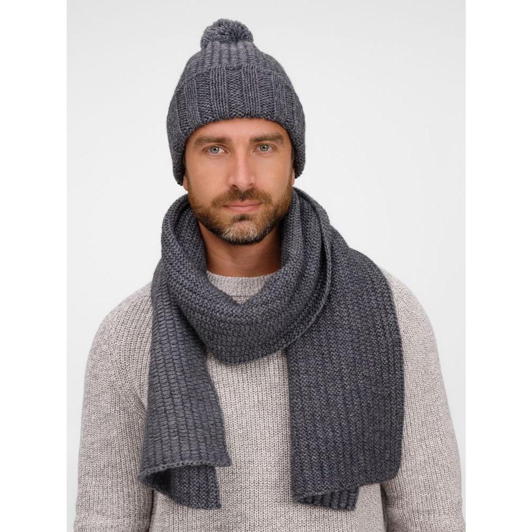 Шарф Frissonelle (серый меланж)