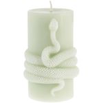 Свеча Snake Knot (Зеленая)