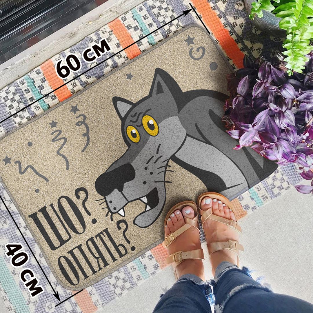 Коврик для входной двери Шо? Опять?