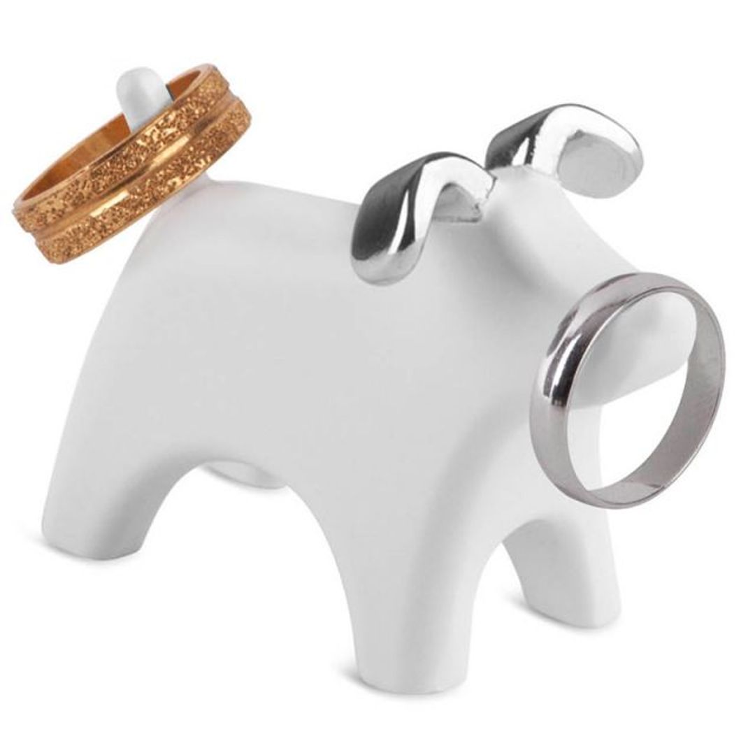 Подставка для колец Собачка Anigram Dog С кольцами Подставка для колец Собачка Anigram Dog С кольцами