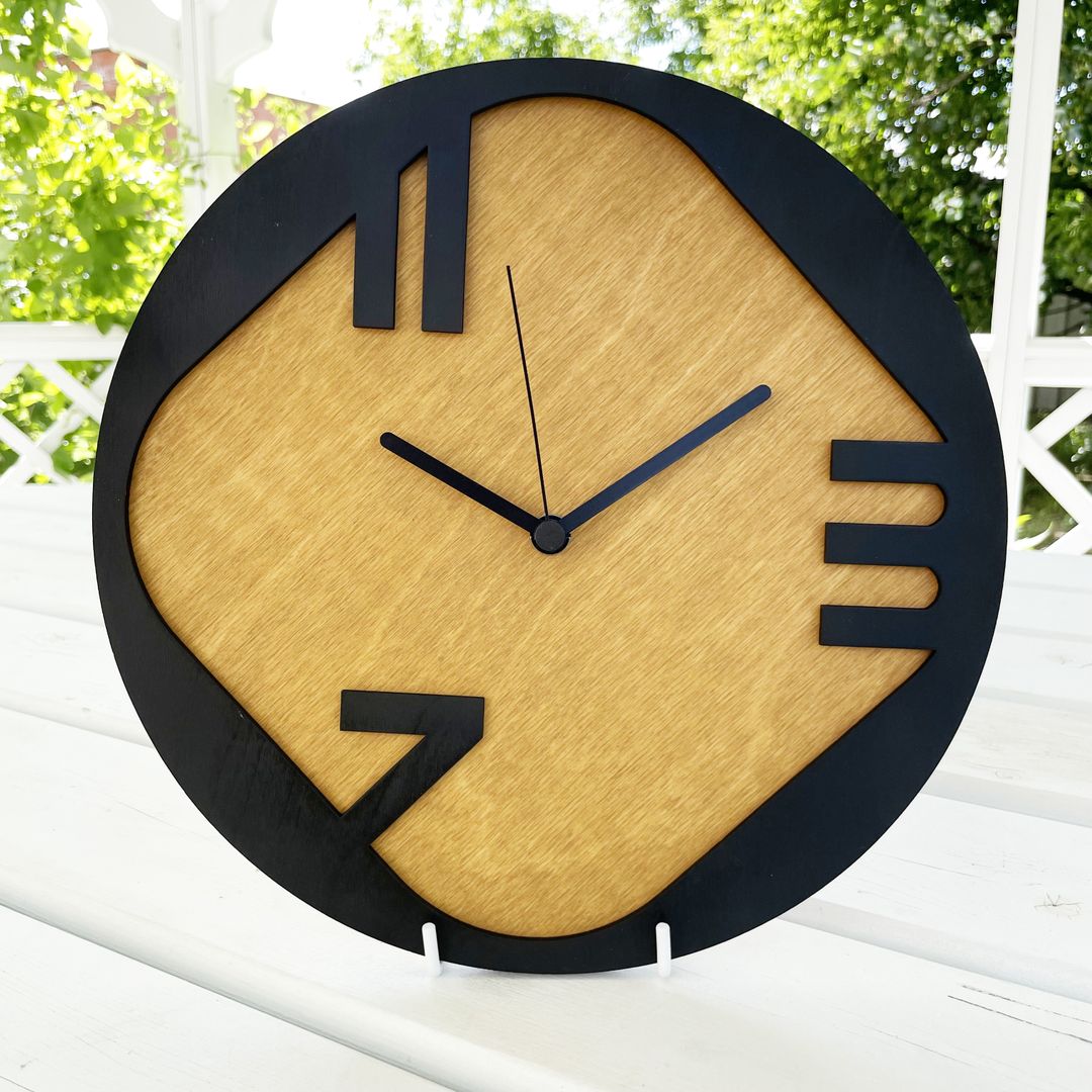 Часы настенные 3-7-11 Золотой дуб