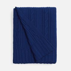 Плед Remitt (темно-синий (кобальт))