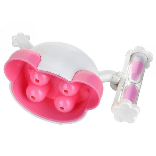 Держатель для зубных щеток с таймером Человечек