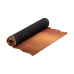 Ковер из шерсти Over Horizon терракотового цвета из коллекции Trendy Ruffles, 60x90 см