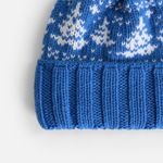 Шапка Holidale (синяя с молочным) Шапка Holidale (синяя с молочным)