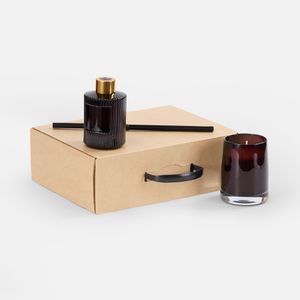 Подарочный набор Fragnola (грейпфрут и ветивер, бордовый) Подарочный набор Fragnola (грейпфрут и ветивер, бордовый)