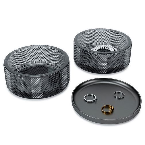 Шкатулка для украшений Tesora дымчатая Шкатулка для украшений Tesora дымчатая