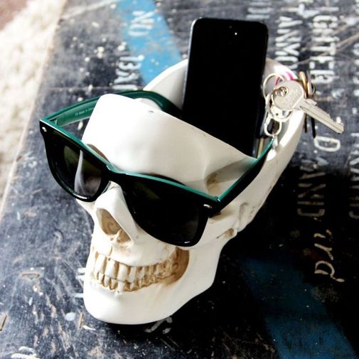 Настольный органайзер Череп Skull