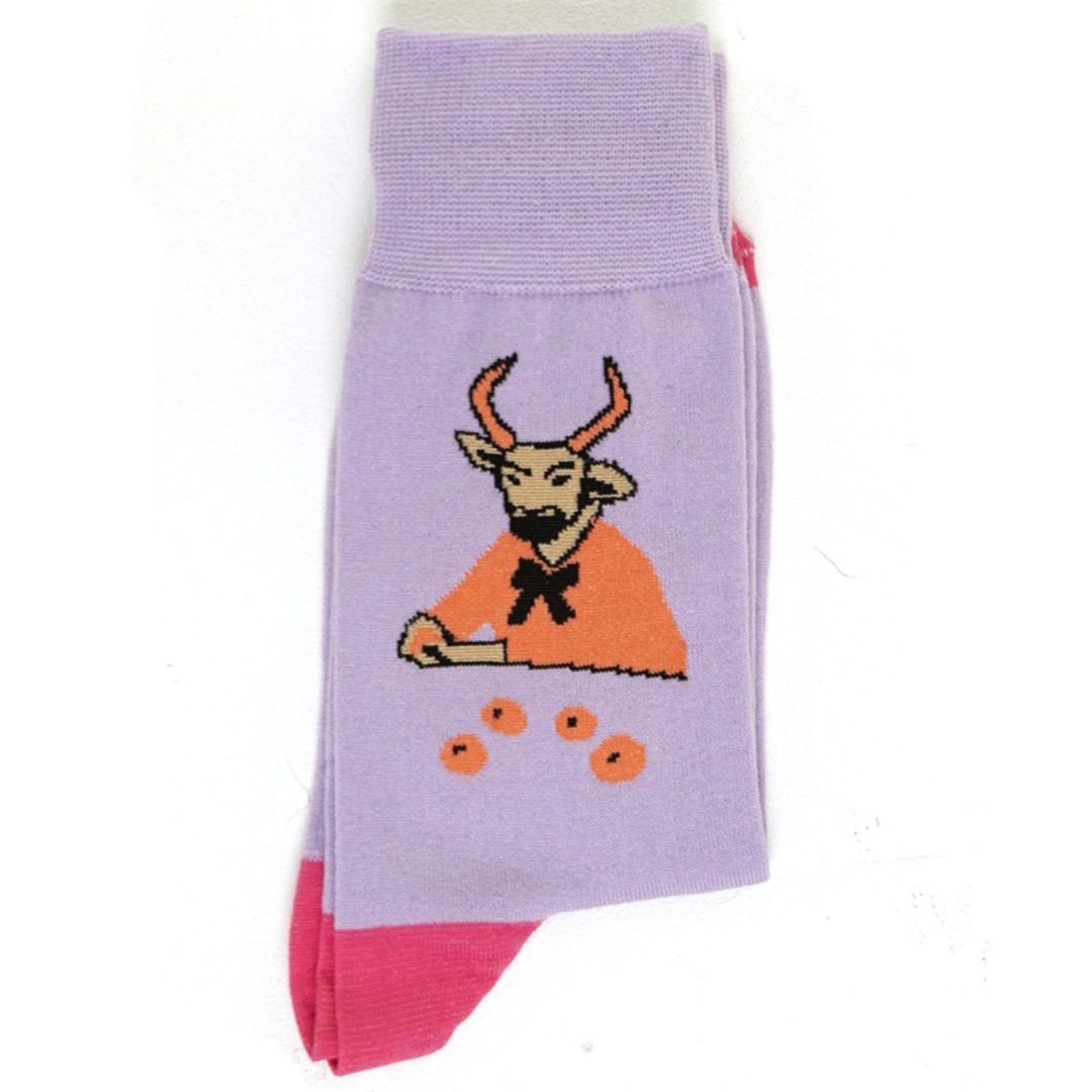 Носки Телочка с персиками Носки Телочка с персиками