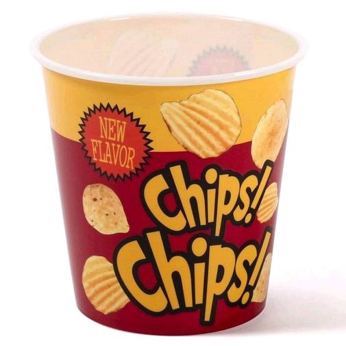 Стакан для чипсов Chips! Chips! (пищевой пластик, 2.8 л)