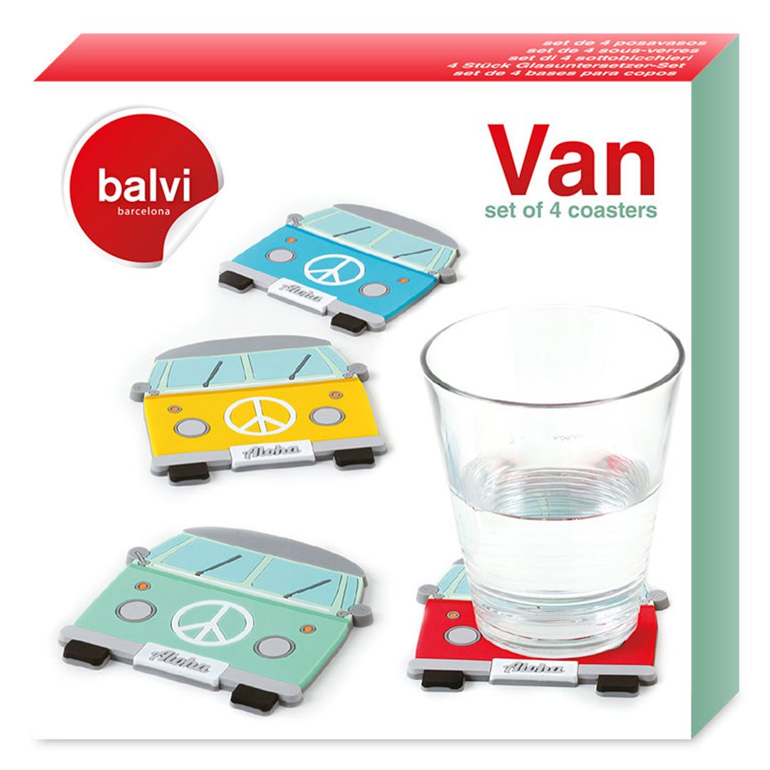 Подставки под стаканы Van (4 шт)