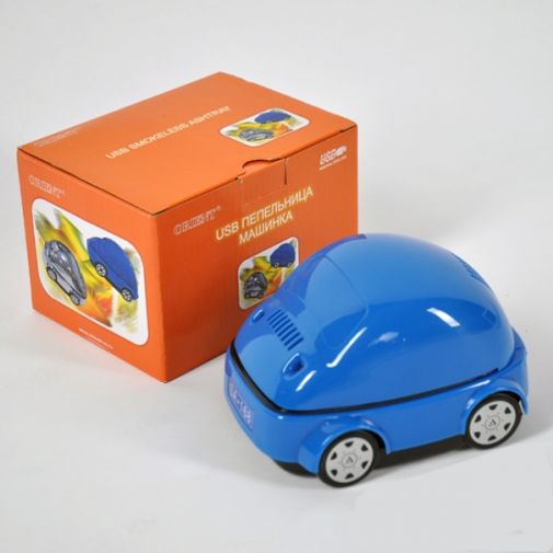 USB Пепельница Синяя Машинка