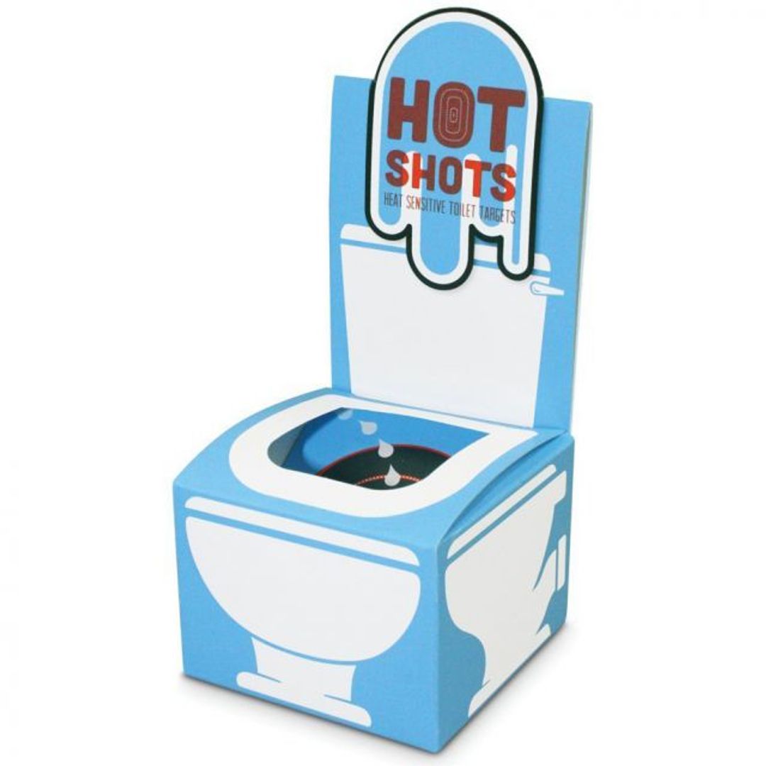 Мужская игра для туалета Hot shots