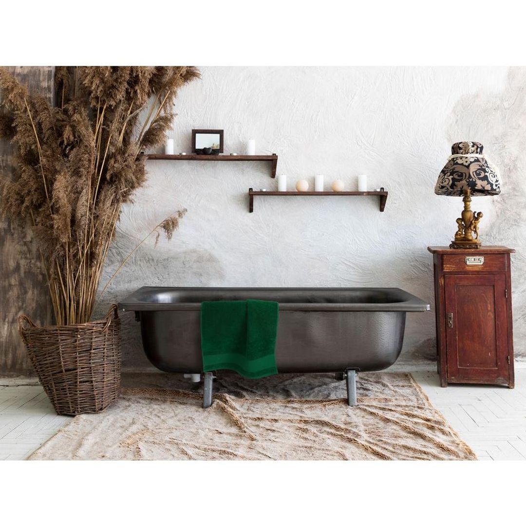 Полотенце Molan, большое (темно-зеленый) Полотенце Molan, большое (темно-зеленый)