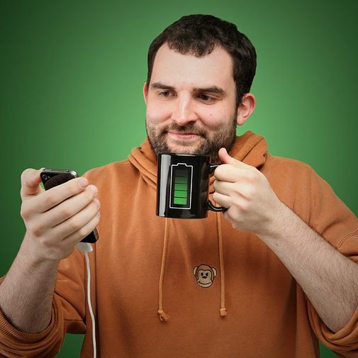 Термокружка Батарейка В жизни