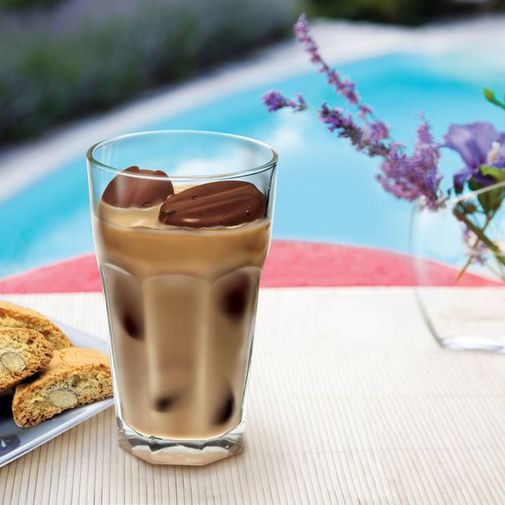 Форма для льда Кофейные зерна Cool Beans Льдинки в стакане