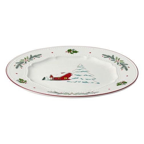 Набор из четырех тарелок Nordic winter из коллекции New Year Essential, 23 см